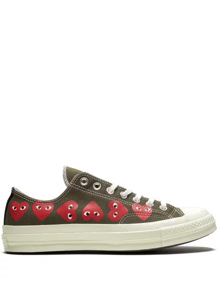Sneakerși Comme Des Garçons Play X Converse verde
