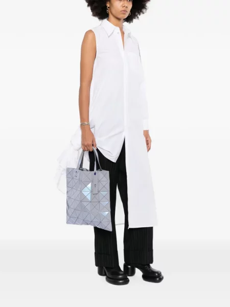 Τσάντα shopper Bao Bao Issey Miyake γκρι
