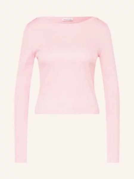 Mrs & Hugs Koszulka Z Długim Rękawem rosa różowa