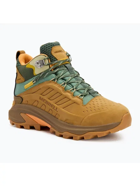 Olcsóbban. Női túrabakancs Merrell Moab Speed 2 Ltr Mid Wp tan női túracipő. Méret: 37 EU bézs
