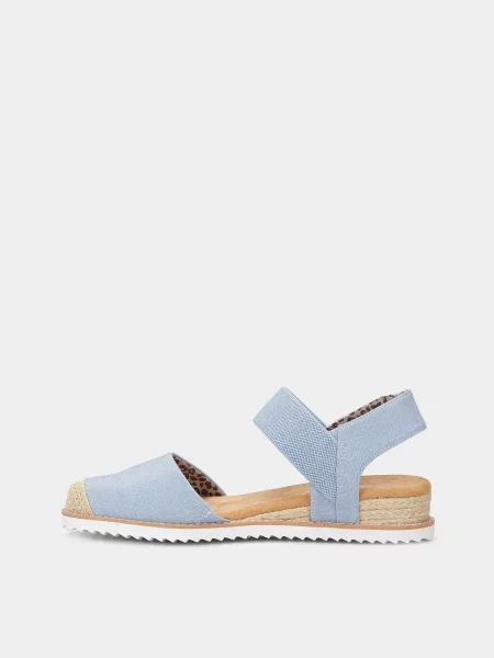 Босоножки Skechers голубые