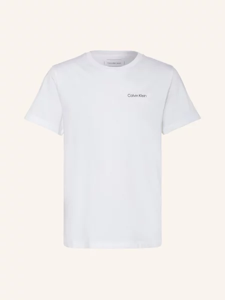 Calvin Klein Jeans Tričko černá bílá