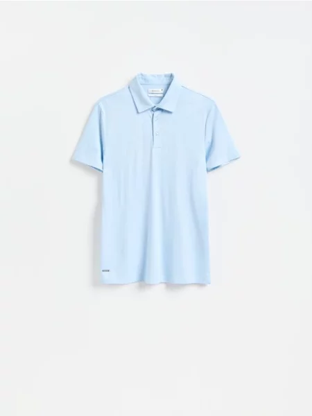 Tricou polo Reserved albastru