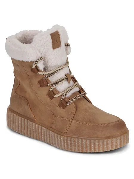 Detské snehule Kimberfeel Rebby cognac hnedá