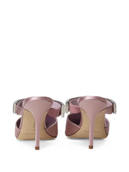 Sandale Manolo Blahnik roz