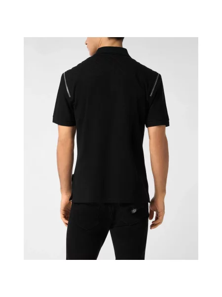 Koszulka polo Philipp Plein czarna