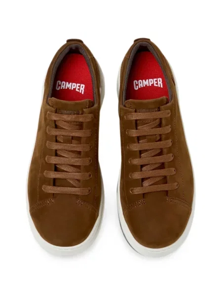 Sneakerși Camper din nubuc maro