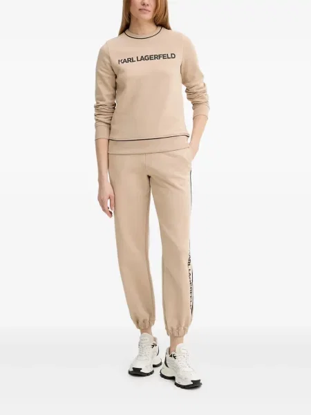 Bluza Karl Lagerfeld z nadrukiem z okrągłym dekoltem