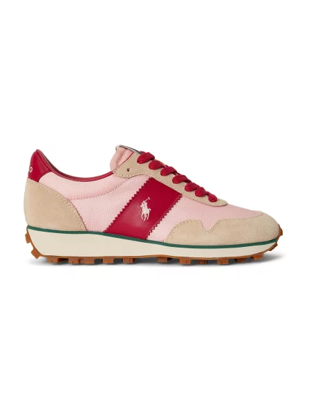 Polo Ralph Lauren Nízke tenisky / púdrová / červená ružová