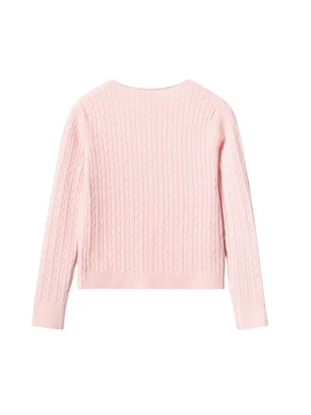 Noella Pulóver N-Laliah Knit Cardigan világos-rózsaszín rózsaszín