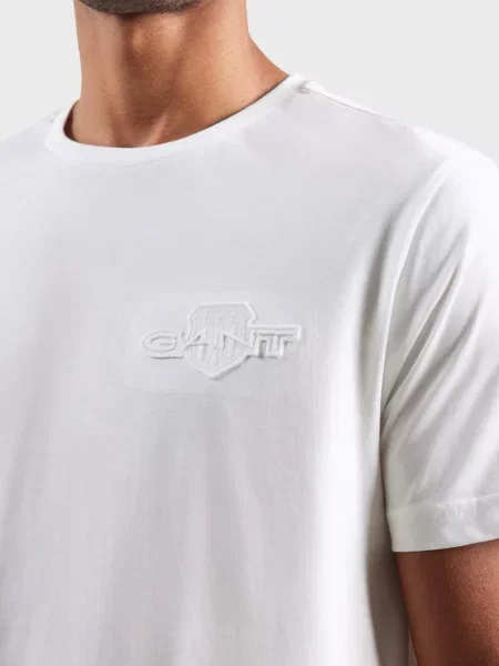 Футболка Gant біла