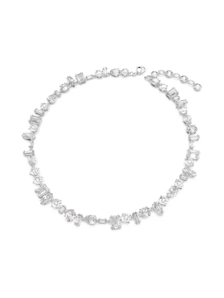 Naszyjnik Swarovski biały