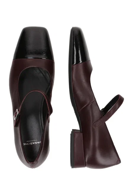 Kožené baleríny Vagabond Shoemakers čierna