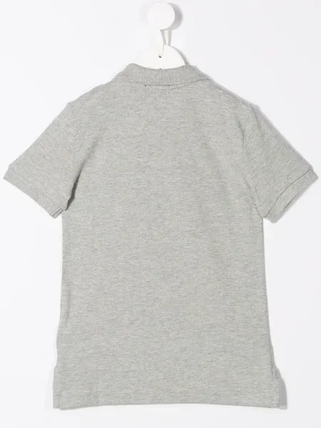 Koszulka polo dziecięca Polo Ralph Lauren szara