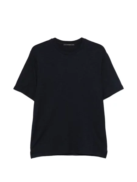 Tricou Kangra cu decolteu rotund albastru