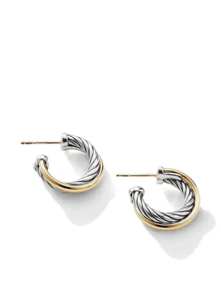 Auskarai David Yurman geltona