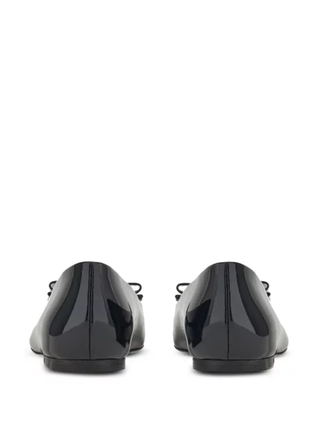 Балеринки Ferragamo с панделка черно