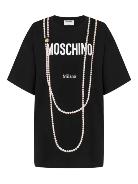 Tricou Moschino cu imagine negru