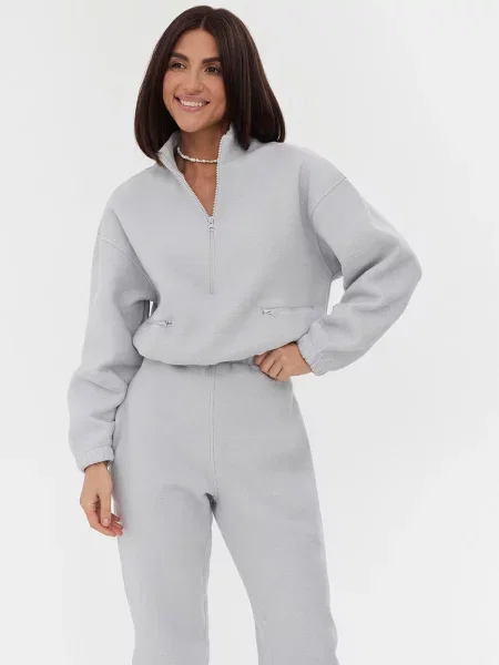 Кофта FASHIONISTA бавовна/поліестер блакитний