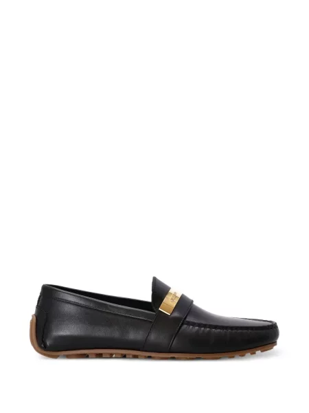 Pantofi loafer Moschino din piele negru