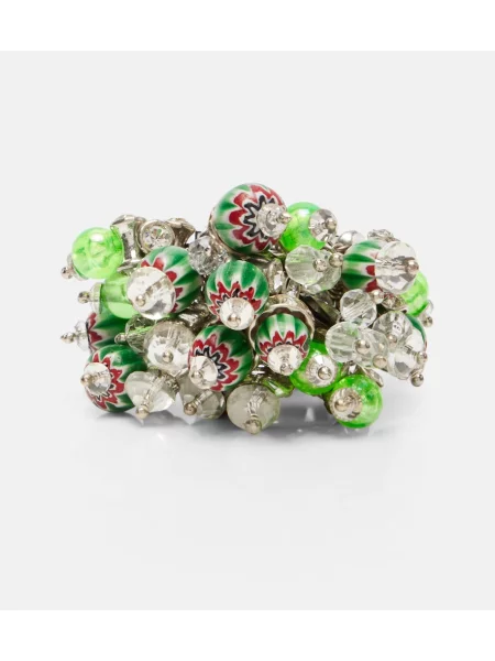 Pierścionek Dries Van Noten z kryształkami