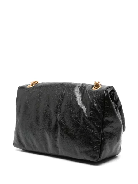 Colier Balenciaga cu bretele negru