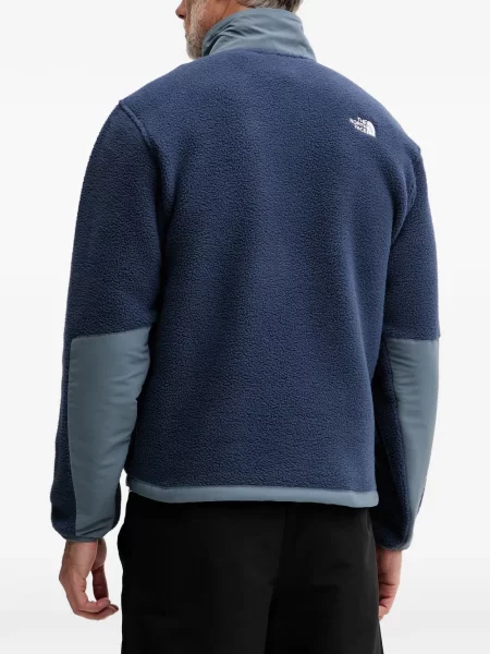Geacă The North Face din fleece albastru