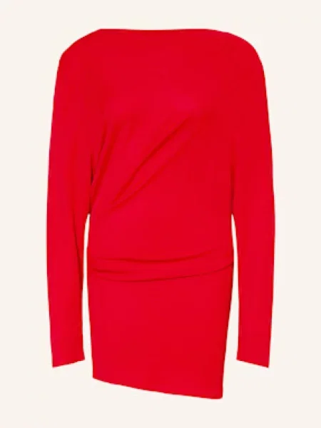 Jacquemus Sukienka Koktajlowa La Robe Croisiere rot czerwona