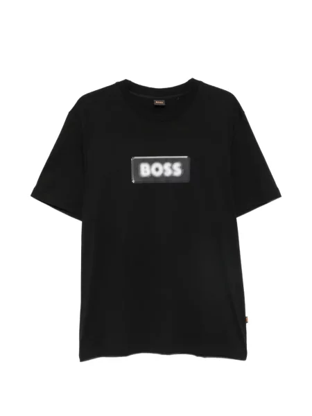 Tricou Boss cu imagine negru