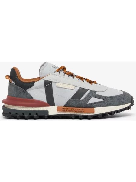 Buty do biegania Lacoste Elite Active Contrast jasnoszary ciemnoszary bordowy brązowy 40 szare