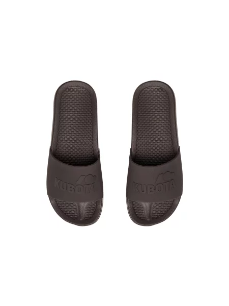 Kubota Klapki Basenowe Basic Plain brązowe