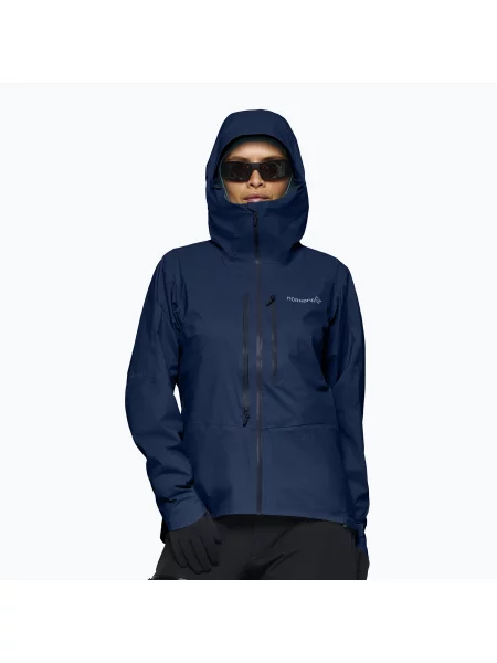 Geacă de ploaie pentru femei NORRONA Falketind indigo night