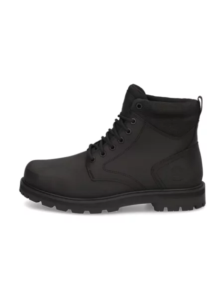 Šněrovací krajkové nepromokavé kotníkové boty Timberland černé
