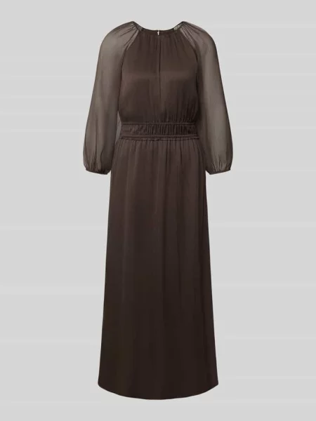 Sukienka maxi w półprzezroczystym designie Comma