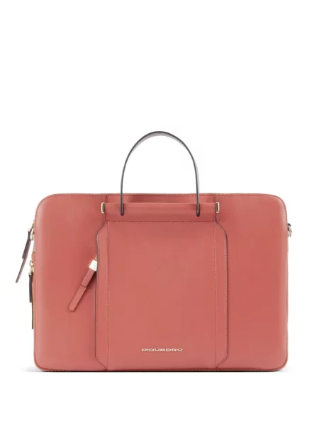 Torba na laptopa Piquadro pomarańczowa