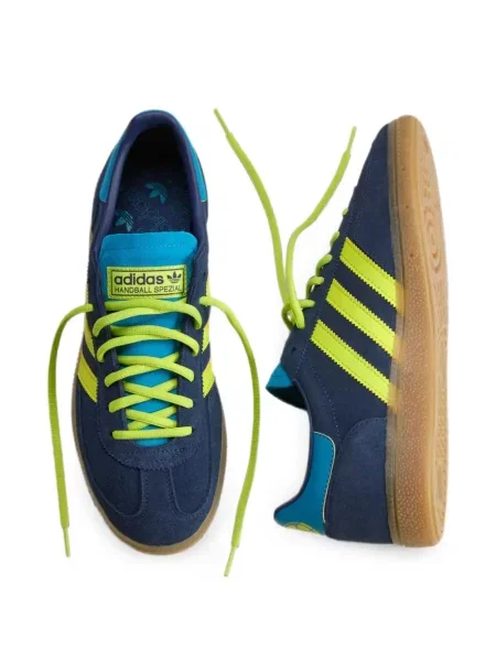 Sneakerși Adidas Spezial din piele de căprioară verde
