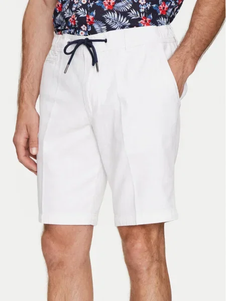 Pantaloni scurți Bugatti alb
