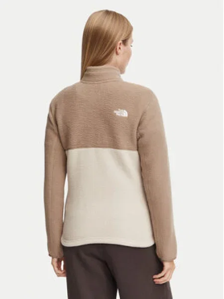 THE NORTH FACE Funkčná flisová bunda YUMIORI nebielená / tmavošedá béžová