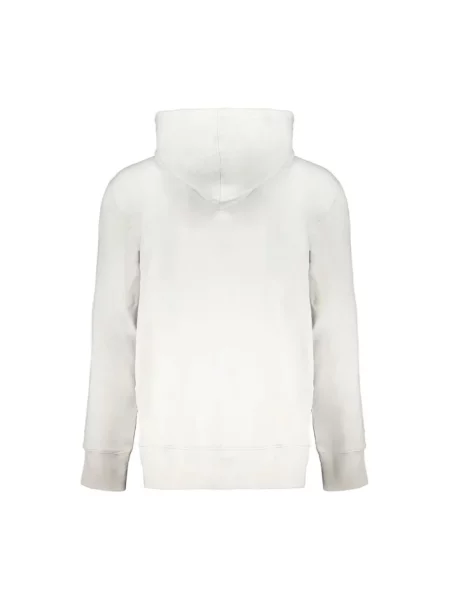 Bluza z kapturem Calvin Klein z kapturem casual szara