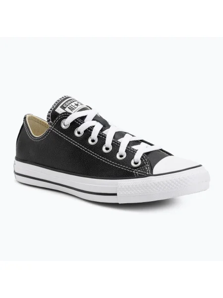 Кеди Converse Chuck Taylor All Star Leather black чорні