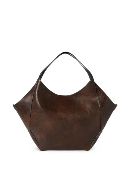 Reversibil geantă shopper Brunello Cucinelli maro