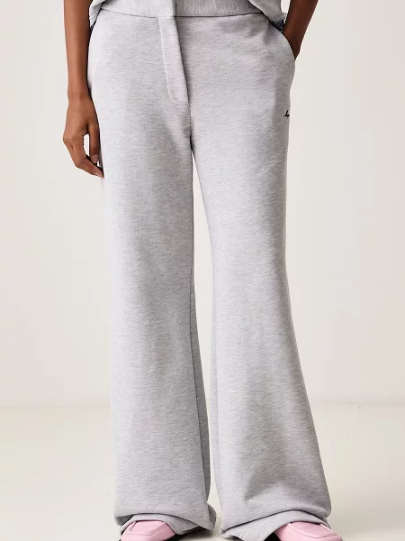 MSGM pantaloni pentru femei cu gri