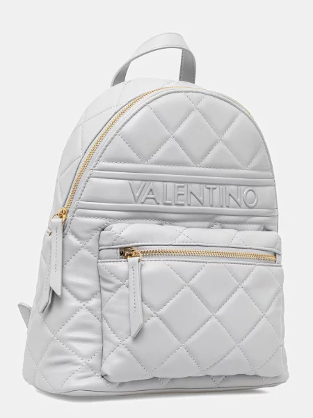 Рюкзак Valentino Bags малий однотонна сірий