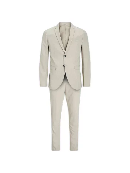 JACK & JONES Oblek béžová