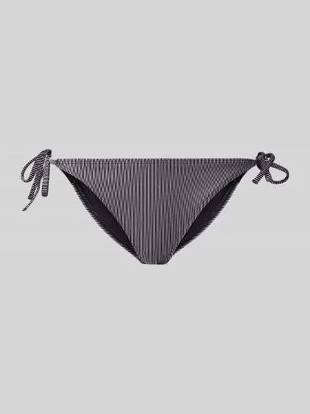 Figi bikini z bocznymi wiązaniami Calvin Klein Underwear czarne