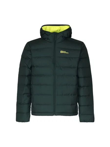Kurtka puchowa Jack Wolfskin zielona