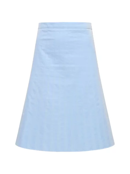 Fusta mini Mm6 Maison Margiela cu dungi albastru