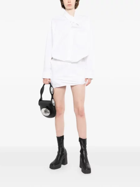 Rochie tip cămașă Magliano negru