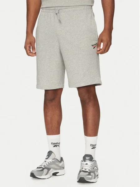 Reebok Pantaloni scurți sport gri