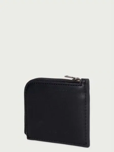 Tommy Hilfiger denarnica usnjena črna